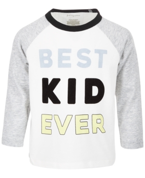 image of First Impressions Baby Boys Best Kid Ever T-Shirt, Created for Macy-s