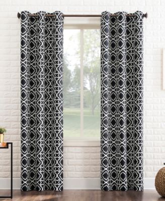 Barnett Trellis Blackout Grommet Curtain Panel Collection