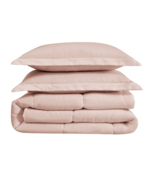 Cannon Heritage King 3 Piece Duvet Cover Set Bedding In Pink