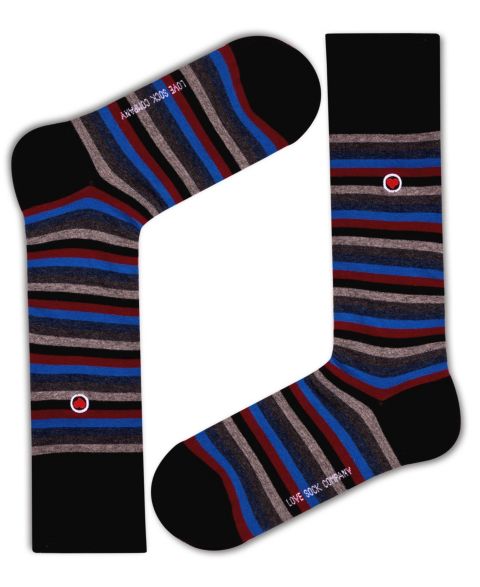 Носки для мужчин, средней высоты — Love Sock Company, цвет: Разноцветный