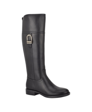 image of Tommy Hilfiger Women-s Rowndup Riding Boots Women-s Shoes