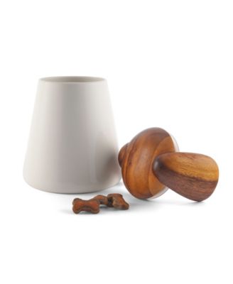 Nambe 7.5" Dog Treat Jar