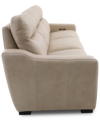 Gabrine 3-Pc. Leather Sofa with 3 Power Recliners, Created for Macy's