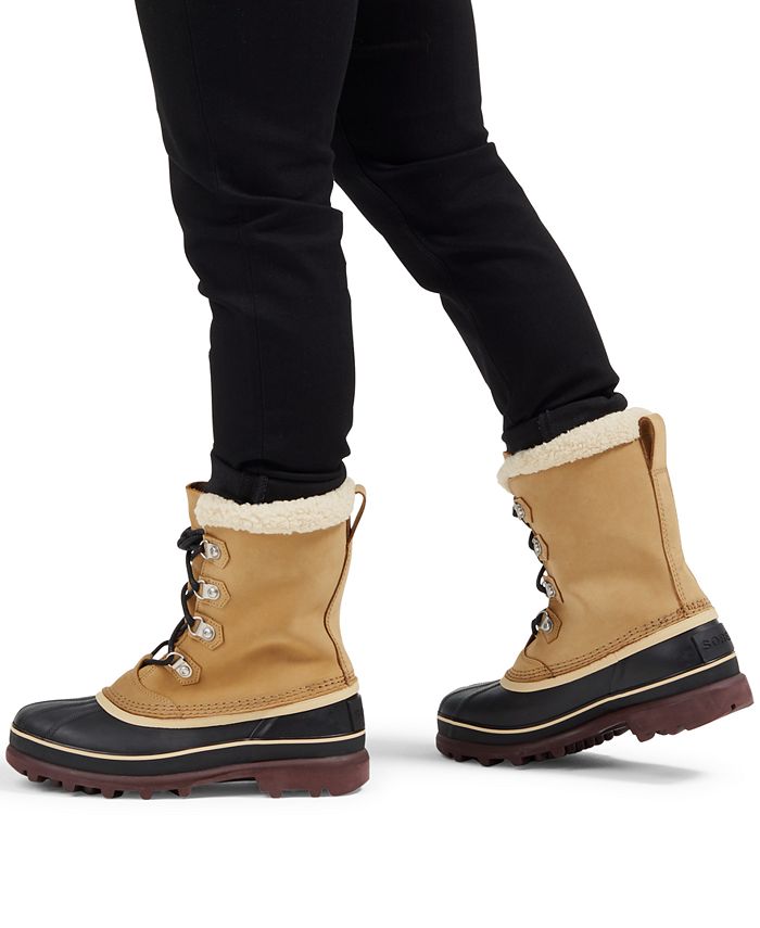caribou stack waterproof snow boot