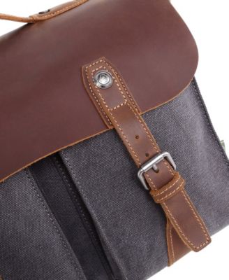 Hudson Canvas Messenger Bag