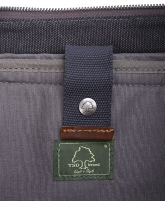 Hudson Canvas Messenger Bag