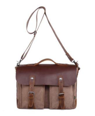Hudson Canvas Messenger Bag