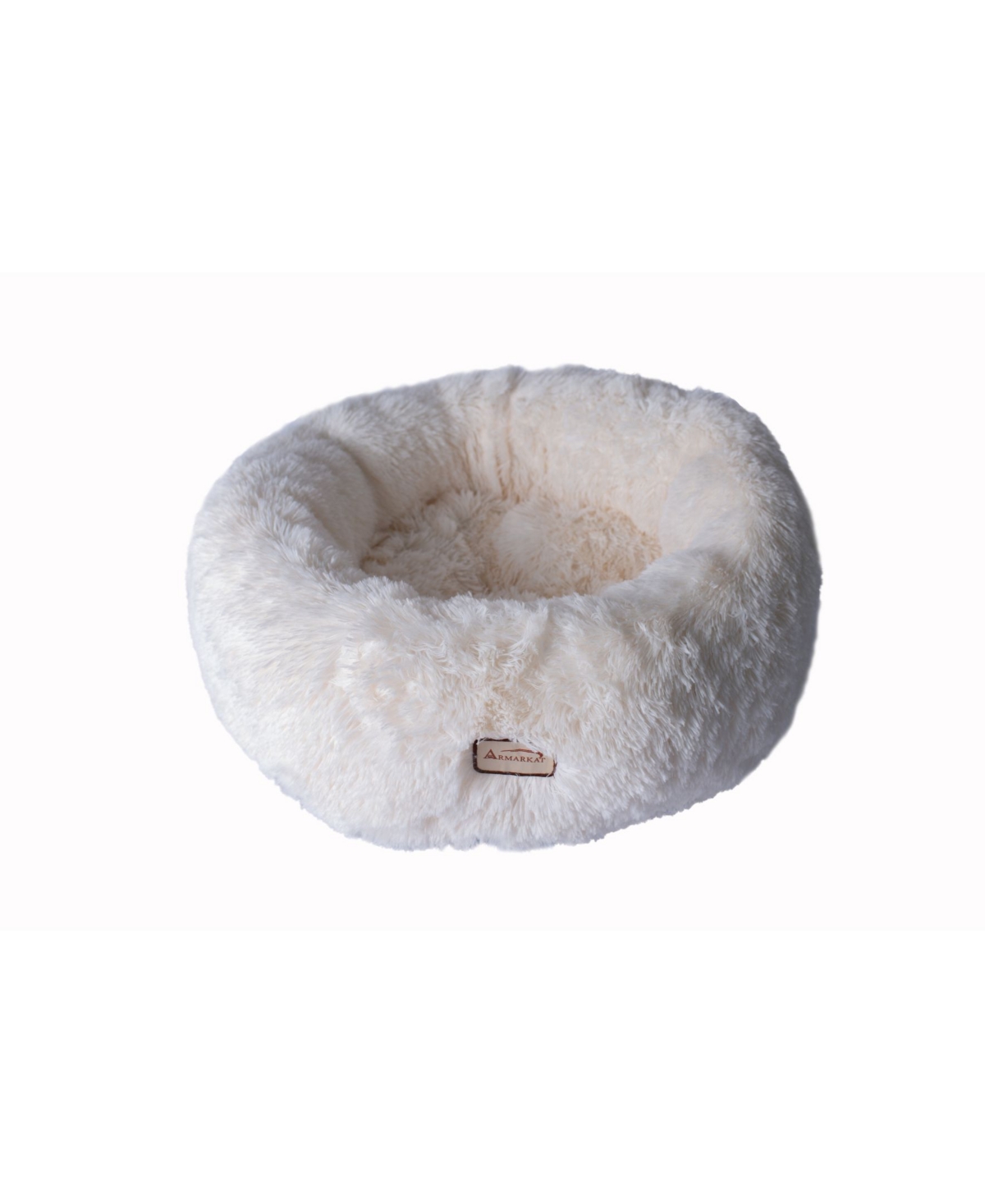 Cuddler Pet Bed for Cats and Small Dogs - White
