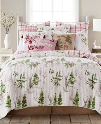 Sleigh Bells Quilted Sham, Standard