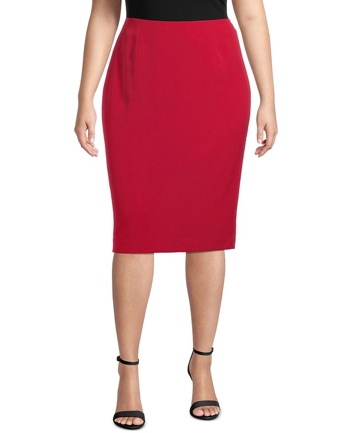 Kasper Plus Size Skimmer Skirt Macy's