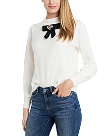 Bow-Detail Sweater