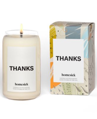 Homesick Candles - Thanks Candle