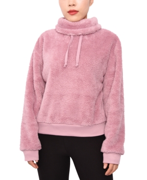 image of Planet Gold Juniors- Plush Cowlneck Top