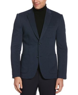 Perry Ellis Men's Slim Fit Knit Textured Stretch Jacket Macy's