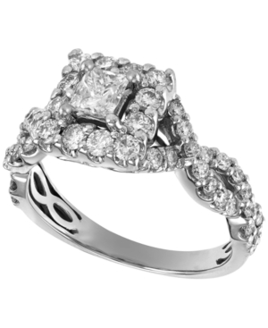 image of Diamond (1 1/2 ct. t.w.) Engagement Ring in 14K White Gold