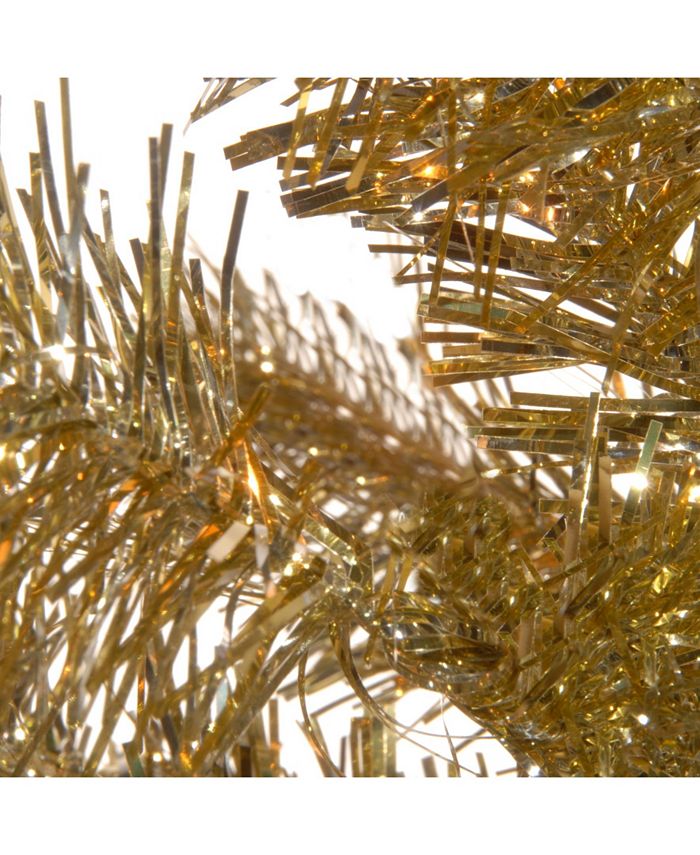 National Tree Company National Tree 6 ft. Champagne Tinsel Tree Macy's