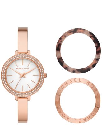 jaryn rose gold watch