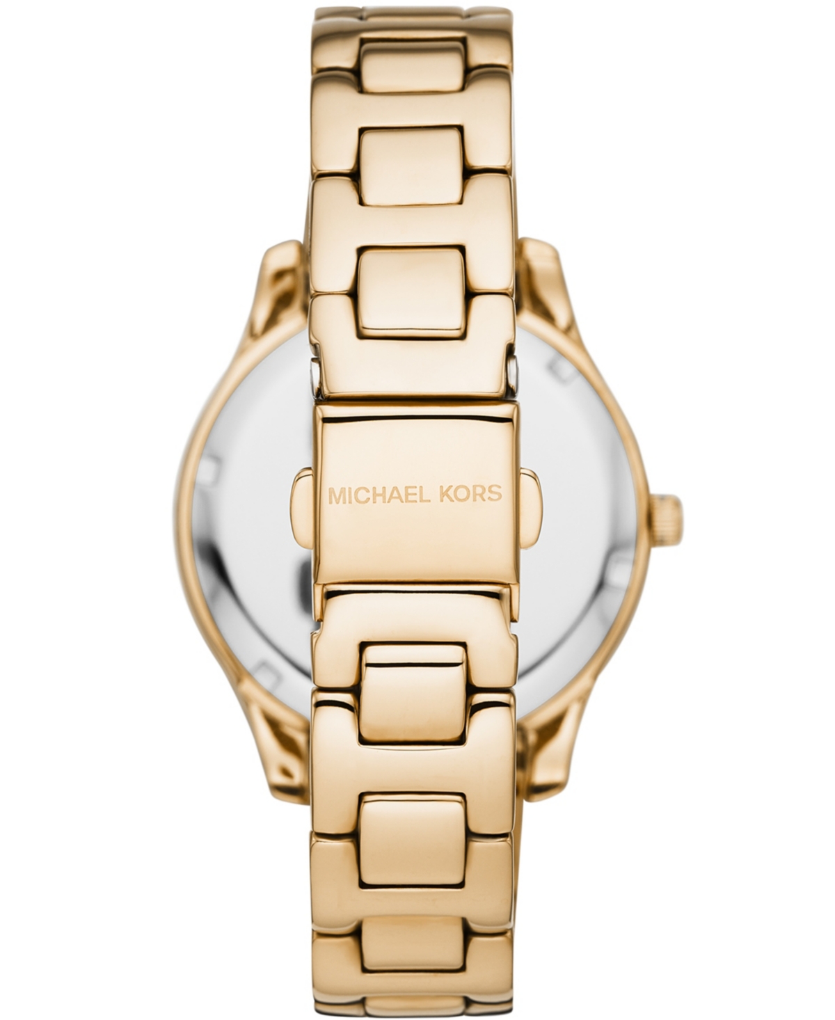 Shop Michael Kors Women's Liliane Gold-tone Stainless Steel Bracelet Watch 36mm