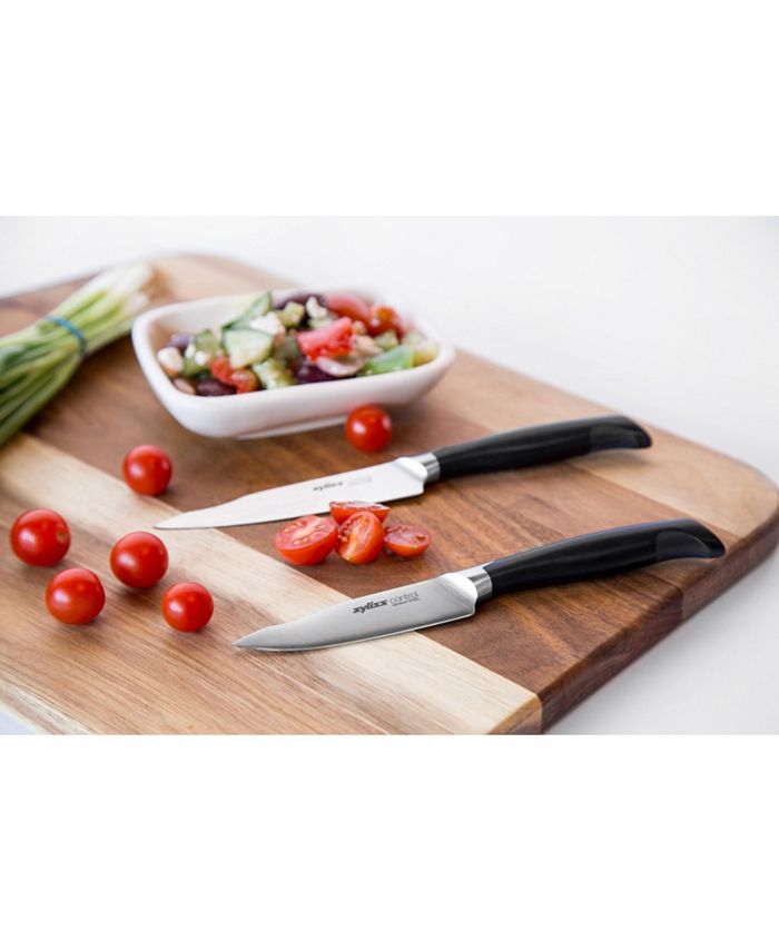 Zyliss Control Paring Knife Set Professional Kitchen Cutlery Knives