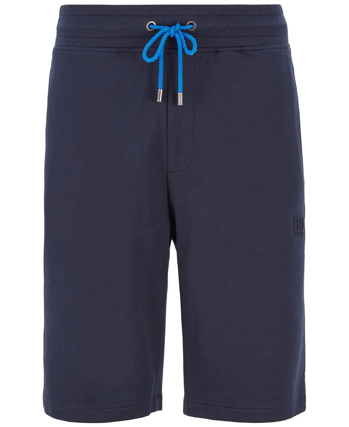 BOSS Hugo Boss Men's Heritage Logo Embossed Drawstring Shorts - Macy's