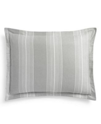 Martha Stewart Collection - Modern Stripe Standard Sham, Created for Macys