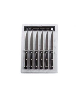 Core Home - Set of 6 Everyday Steak Knives