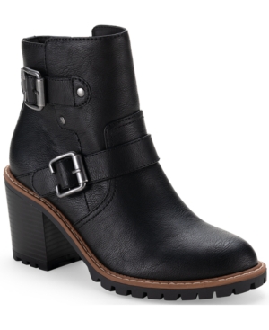 image of Sun + Stone Evellyn Booties, Created for Macy-s Women-s Shoes