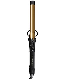  24K Gold Hair Style Stix Long Spring Curling Iron 1" Inch