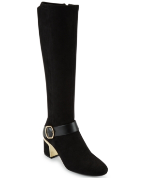 image of Dkny Caira Buckled Boots