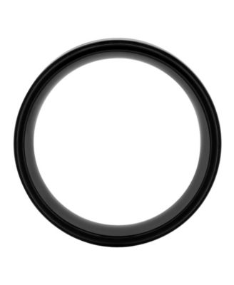 Macy's Men's Weave Inlay Lightweight Titanium Wedding Band