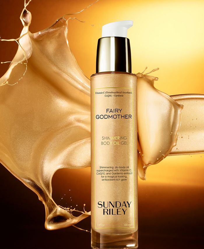 Sunday Riley Fairy Godmother Shimmering Body Oil Gel Macy's