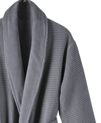 Cotton Waffle Textured Bath Robe, Created for Macy's