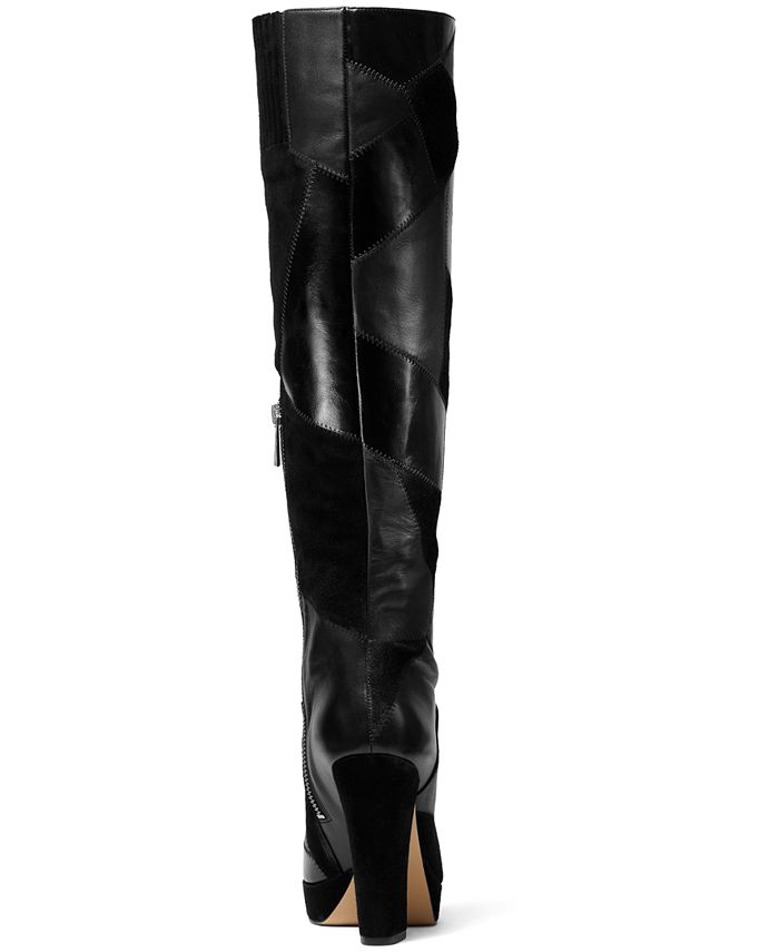 Michael Kors Hanya Tall Dress Boots - Macy's