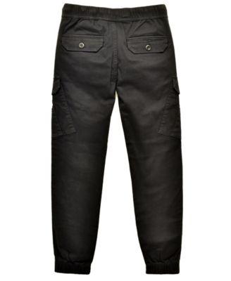 Big Boys Cayden Slanted Cargo Stretch Jogger Pants