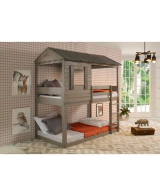 Acme Furniture Darlene Twin/Twin Bunk Bed - Macy's