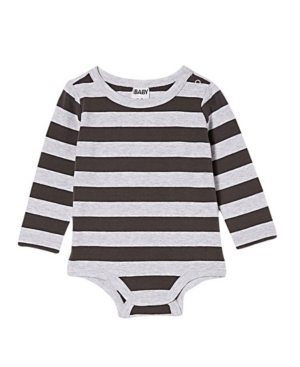 Cotton On Baby Boys and Girls The Long Sleeve Bubbysuit