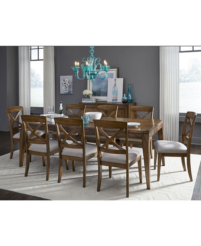 Furniture Highland Dining Collection, Macy S Dining Room Sets Round Tables And Chairs