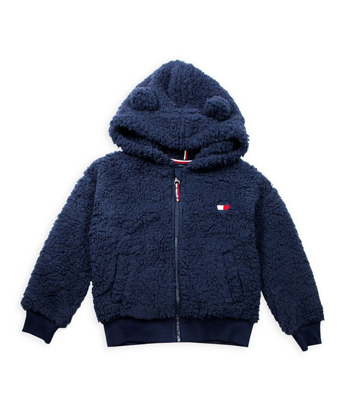 Fluffy tommy hilfiger shop hoodie