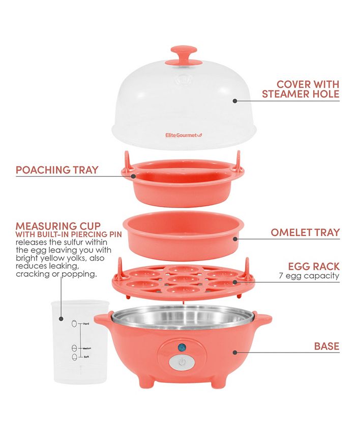 Elite Gourmet Easy Egg Cooker Macy's