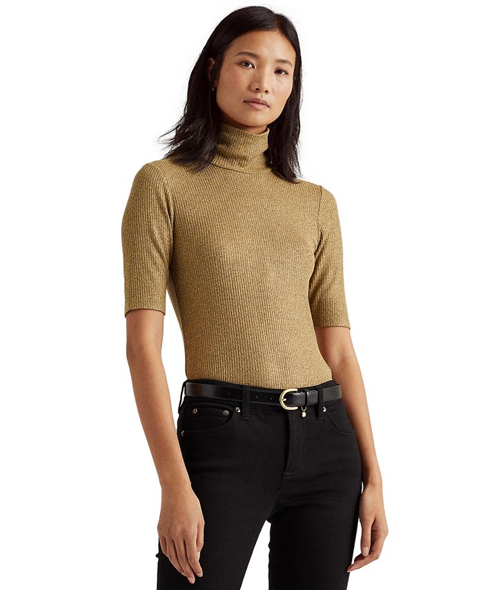 Macy's shop ribbed turtleneck