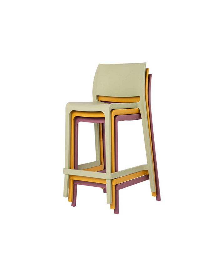 Lagoon Sensilla Stackable Counter Stool, Set of 2 Macy's