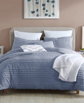 Magnificent Marilla Dot 5 Piece Comforter Set, Full/Queen