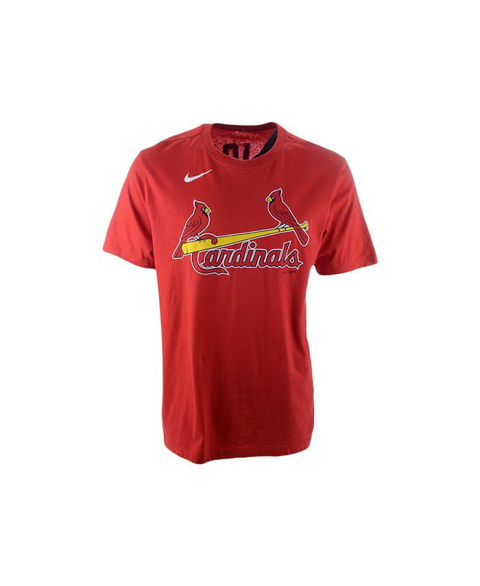 Nike - St. Louis Cardinals Men's Name and Number Player T-Shirt Paul DeJong