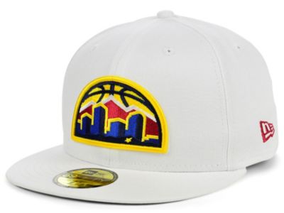 New Era - Denver Nuggets Sanded White 59FIFTY Cap