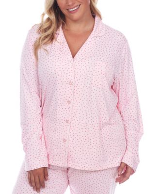 Women's Plus Size Pajama Set, 2 Piece