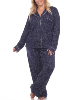 Women's Plus Size Pajama Set, 2 Piece