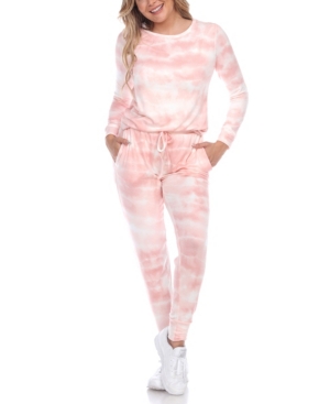 White Mark Women's 2pc Loungewear Set