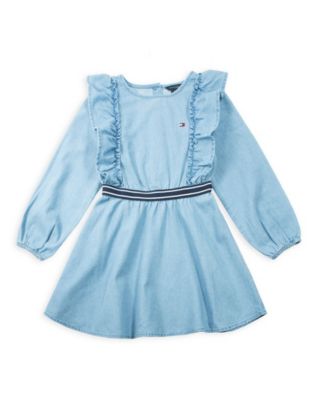 little girl denim dress