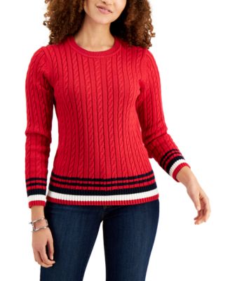 red sweaters at macy's