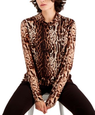 INC International Concepts - Leopard-Print Top